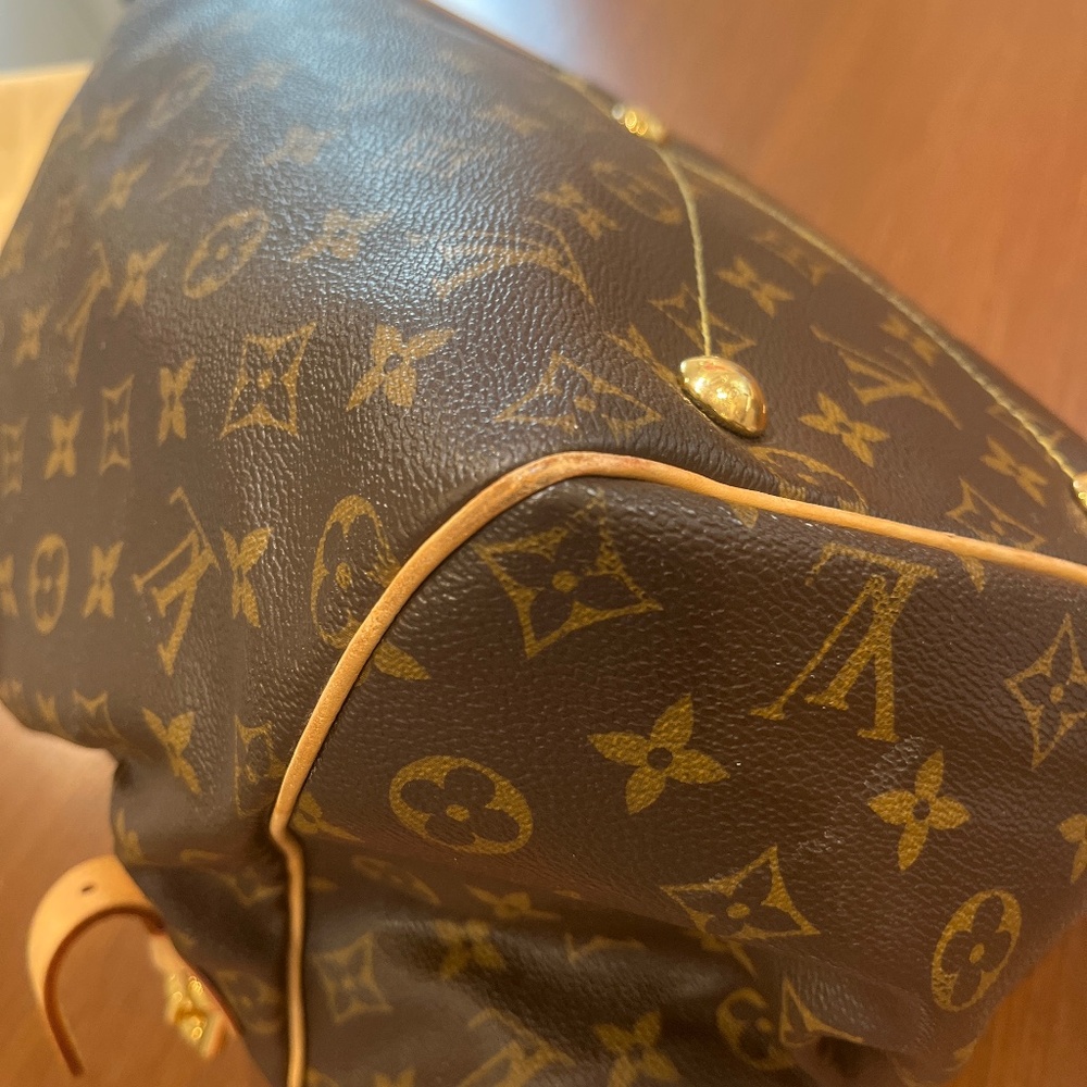 Louis Vuitton Monogram Canvas Top-Handle Tote with Vachetta Trim - Picture 9 of 16